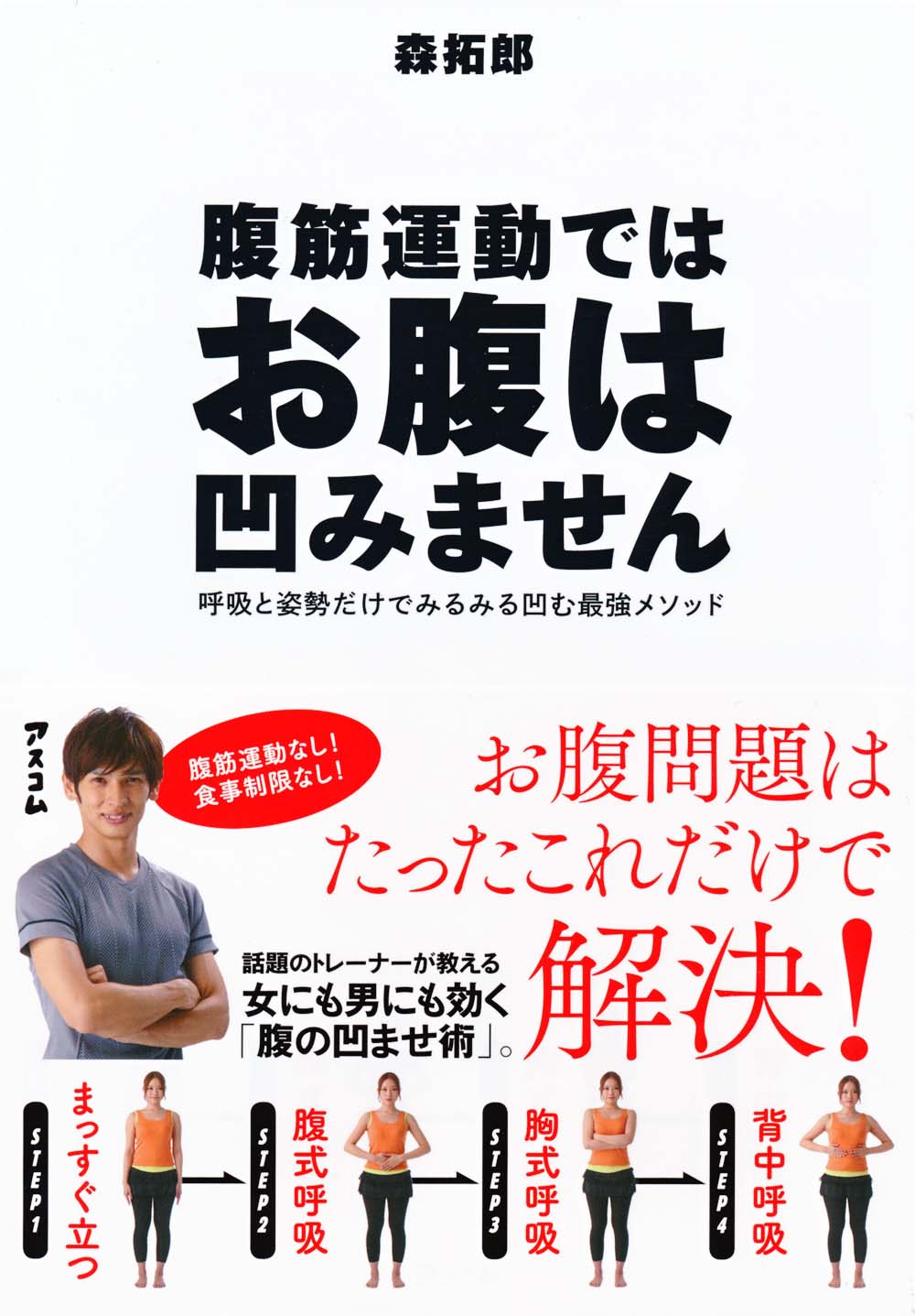 腹筋運動ではお腹は凹みません 呼吸と姿勢だけでみるみる凹む最強メソッド