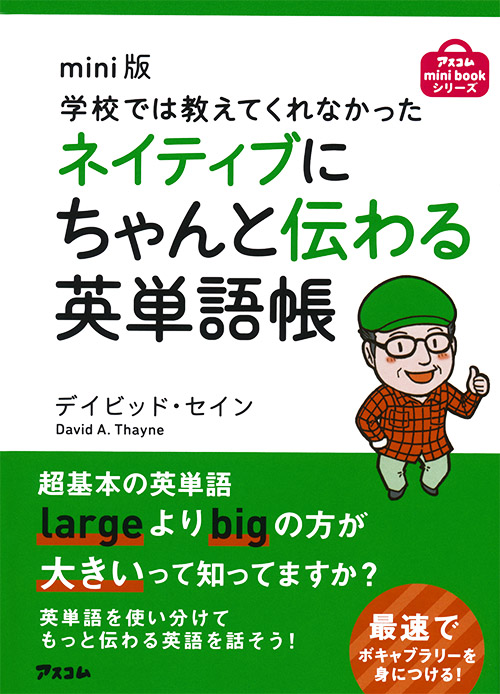 mini版 学校では教えてくれなかった ネイティブにちゃんと伝わる英単語帳 